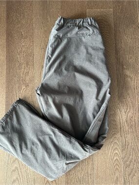 Stormpack Sunice Women's Windproof Fleece Lined Pants - Grey - Size Large